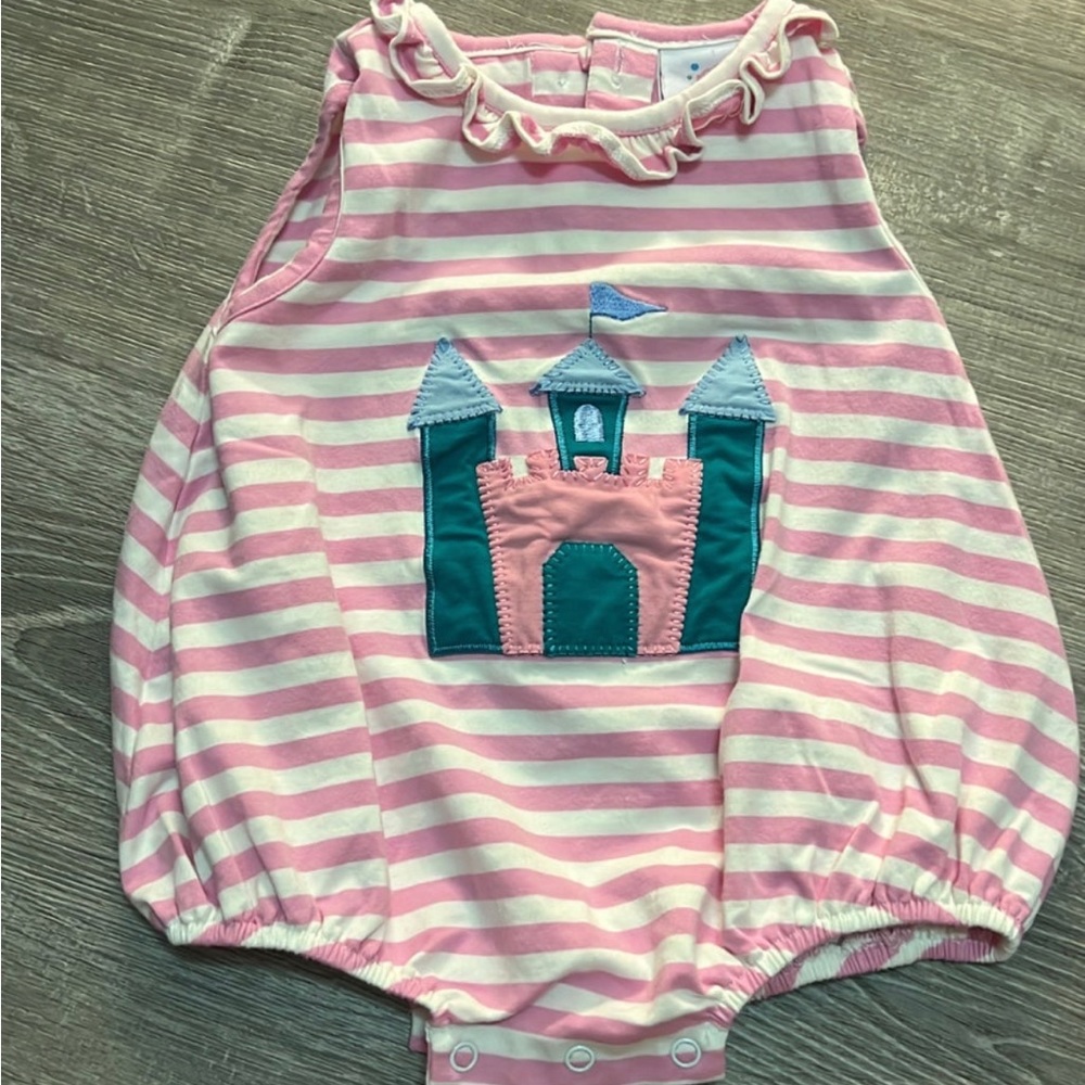 Stitchy Fish castle bubble 12mo